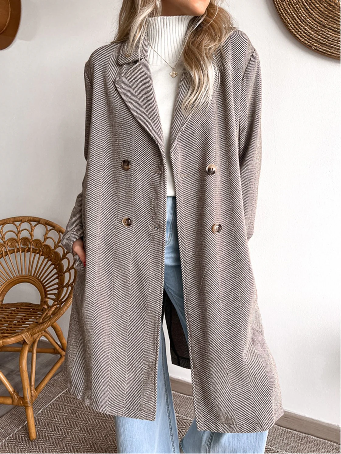 Women's Casual Long Coat